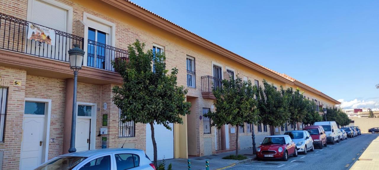 Casa Adosada Quintero Valencia Exterior foto